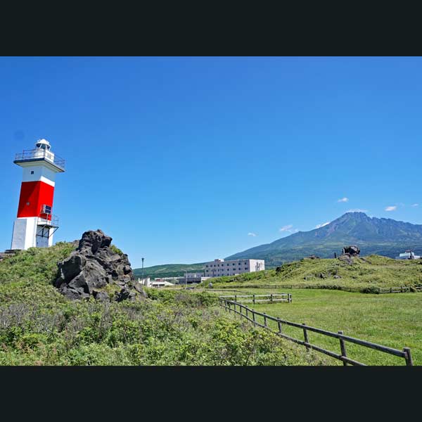 利尻島 沓形岬園地 沓形岬灯台