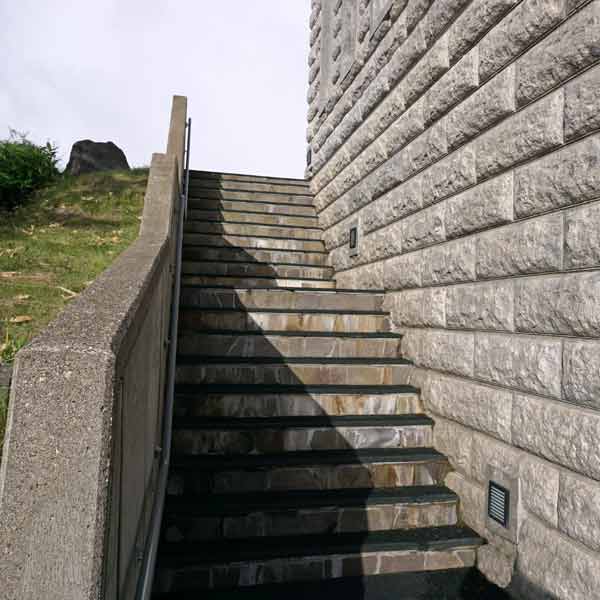 津別峠 階段