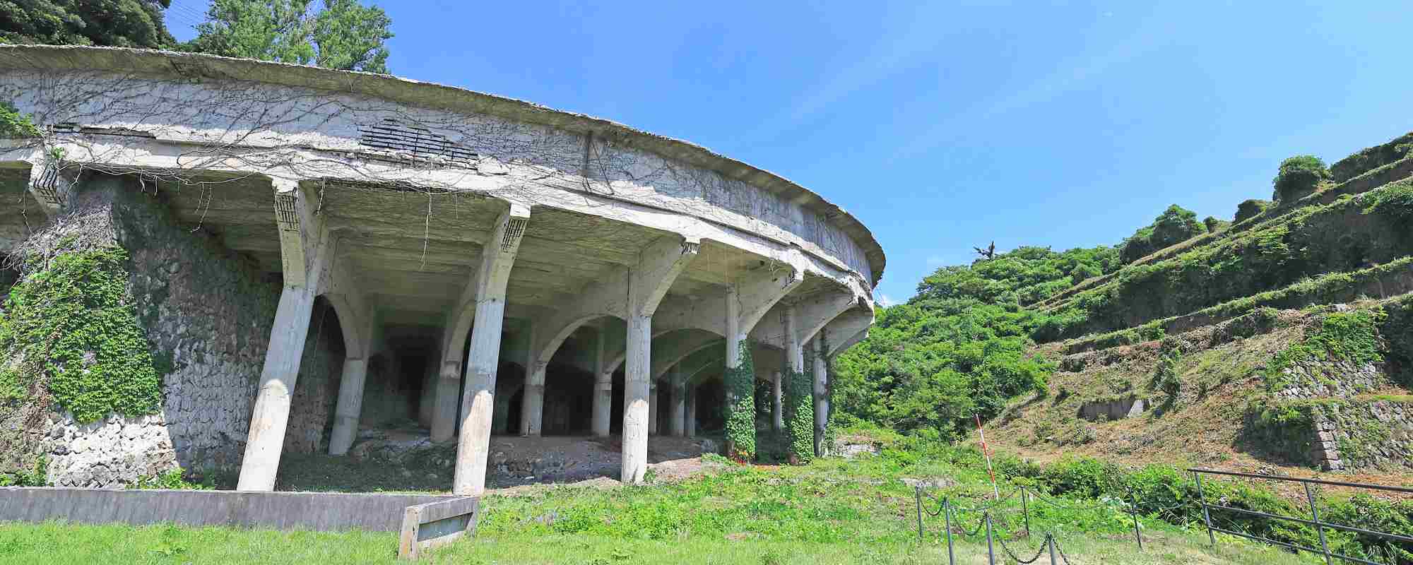 北沢浮遊選鉱場跡