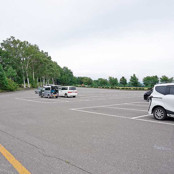 京極町ふきだし公園 駐車場