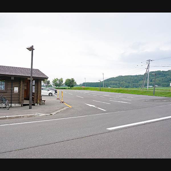 京極町ふきだし公園 駐車場