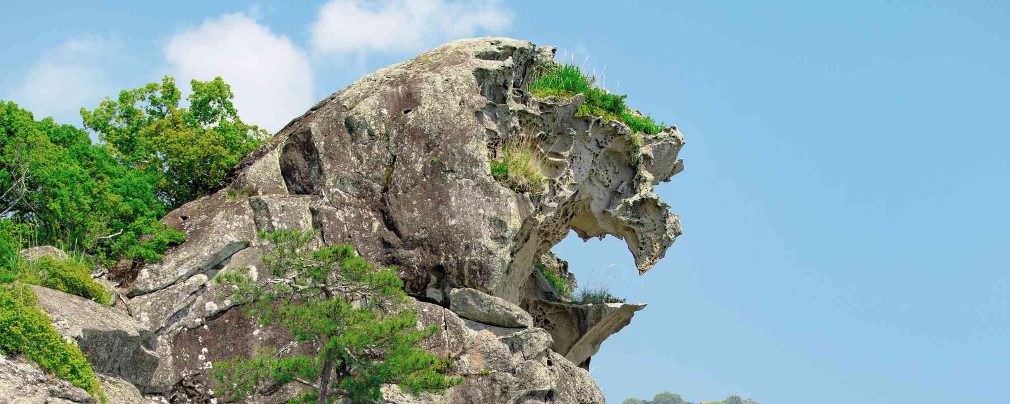 七里御浜・獅子岩