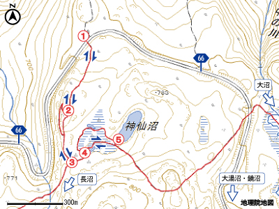 神仙沼マップ